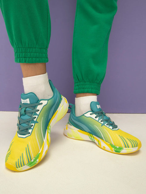CAMP STREAK Yellow Women's Running Shoes